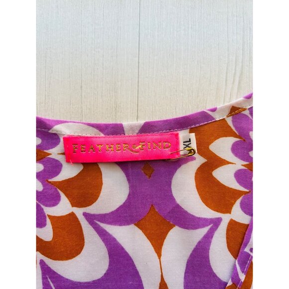 Feather & Find Wrap Dress - Picture 7 of 11